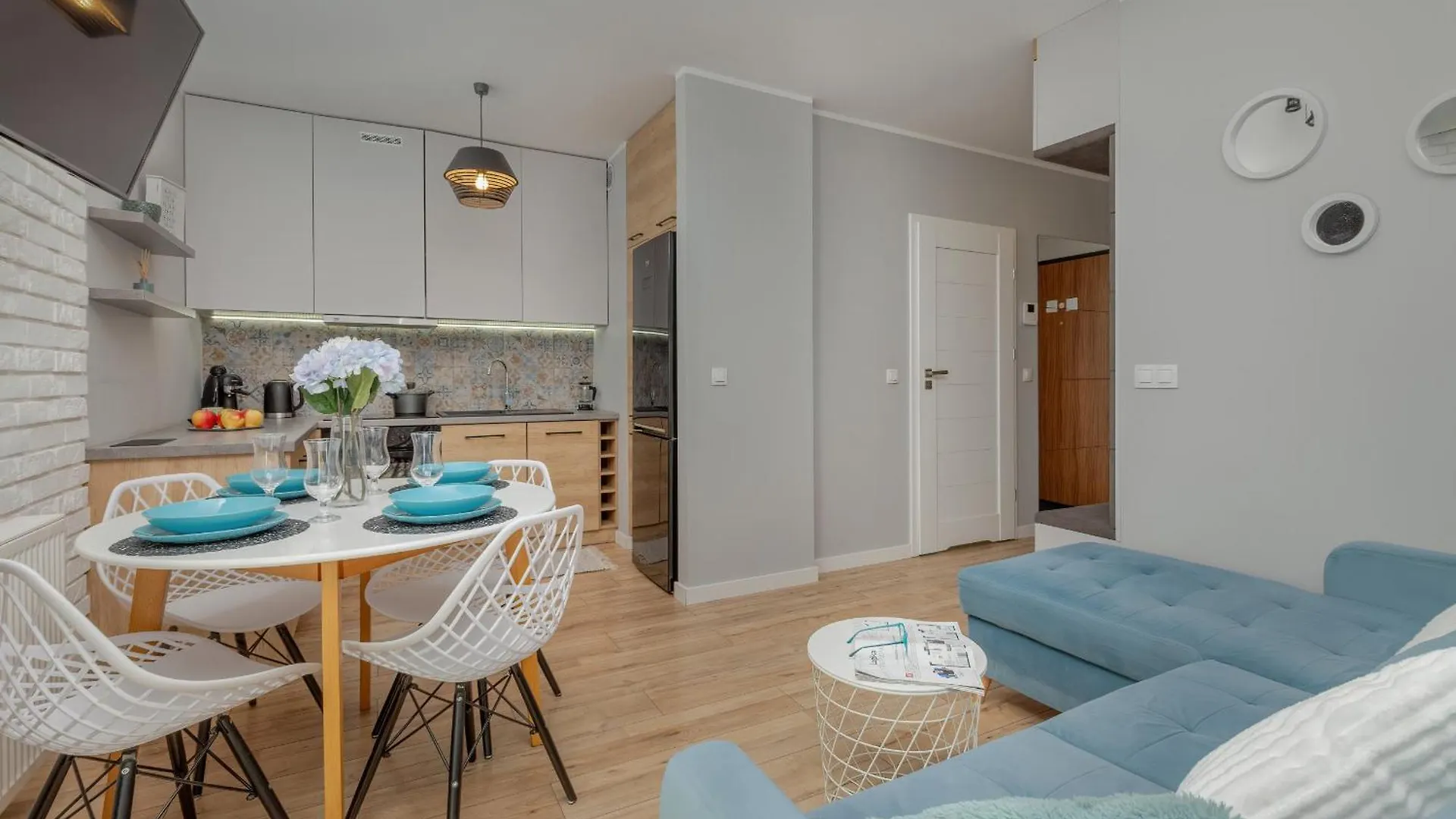 Apartment Stylowe & Przytulne Studio Krynicka Z Parkingiem Gdansk Przymorze By Renters